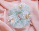 IRIS GREEN SCRUNCHIE thumbnail